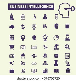 business intelligence icons