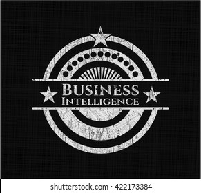 Business Intelligence written on a chalkboard
