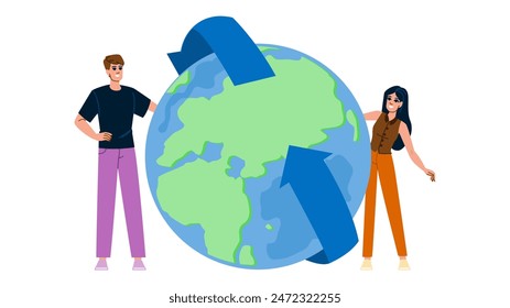 business international trade  vector.  export import, logistic ship, transport world business international trade character. people flat cartoon illustration