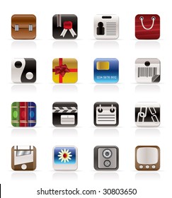 Business and Internet Icons - Vector Icon Set