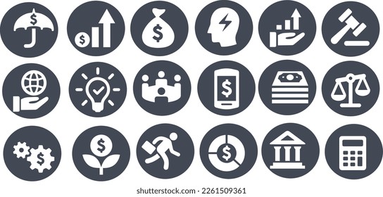 Business and Investment Icon vector design
