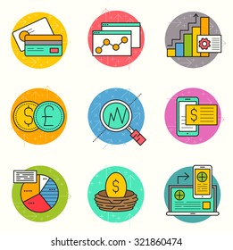 Business and Investment Vector.  