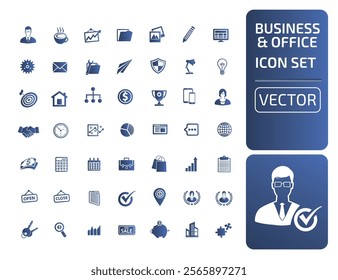 Business And Investment Vector Icon Set
