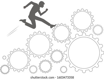 Business journey of a corporate person