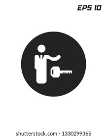 business key icon 