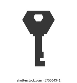 business key icon image, vector illustration design