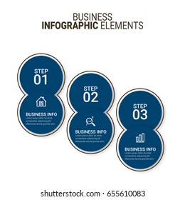 Business Key Infographics Template.