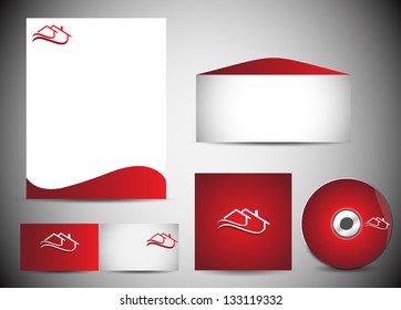 Business kit. Professional corporate identity kit or business kit for your business includes CD Cover, Business Card, Envelope and Letter Head Designs in EPS 10 format.
