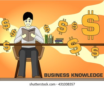 business knowledge / business education / business revenue from reading