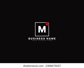 Business Kq, Kx, Km, Ka, Kl, Kr Logo Letter Vector Template