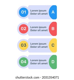 Graph-Symbol für Firmenzeichen in flach bearbeitetem Design
