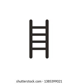 Business, ladder, metaphor vector icon. Simple element illustration from UI concept. Business, ladder, metaphor vector icon. Finance concept vector illustration.