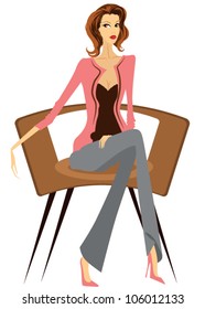 Business lady