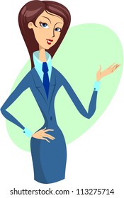 Business lady