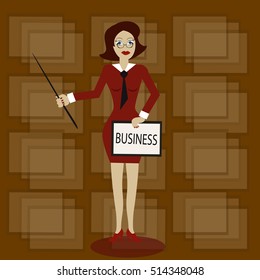 Business lady