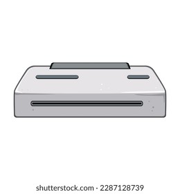 business laminator machine cartoon. factory production, ry industry business laminator machine sign. isolated symbol vector illustration