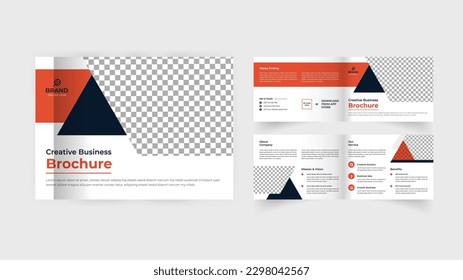 Business Landscape Brochure Template Design