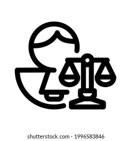 business law icon or logo isolated sign symbol vector illustration - high quality black style vector icons
