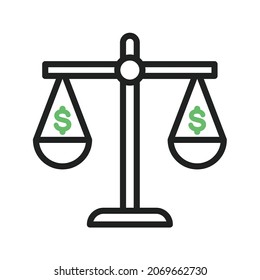 Business Law icon vector image. Can also be used for Physical Fitness. Suitable for mobile apps, web apps and print media.