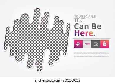 business layout design frame background template
