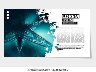 Diseño de negocio para presentación, iluminación vectorial