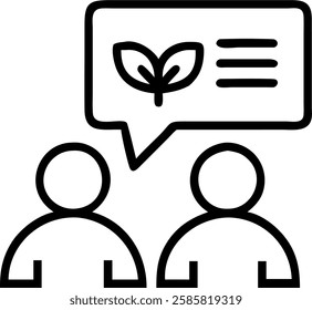 Business leaders discussing green policies in modern sustainable office with copy space concept as Business leaders discussing green policies in a modern sustainable office environment with space for