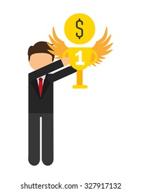 business leadership design, vector illustration eps10 graphic 