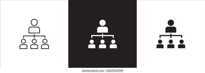 Business leadership icon. Manager icons. Icon symbol of leader, professional, mentor, motivation, teamwork, team, group, empowering, person, employee