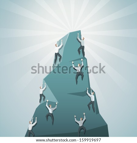 Business leadership vector