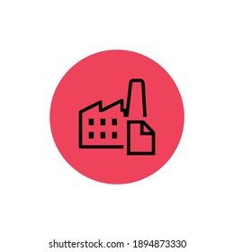 Business learning icons . Simple style business learning vector icons for web for any design