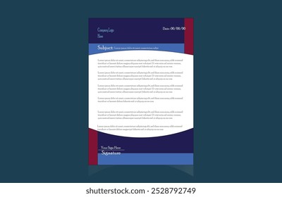 business letter, Letter cover design