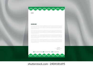 Business Letter Head Design Template