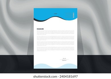 Business Letter Head Design Template