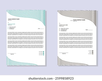 A Business Letter Head Templet
