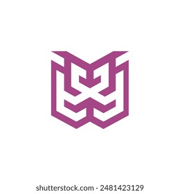 Business letter W initials creative logo design