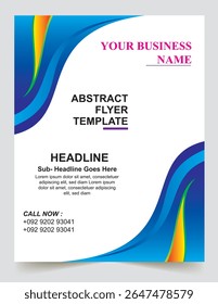 Business letterhead A4 design template