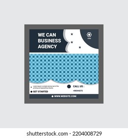 Business Letterhead Creative Social Media post Design Template Modern Vector 
