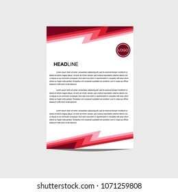 Business letterhead design