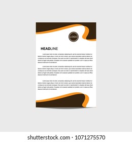 Business letterhead design