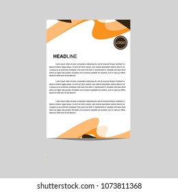 Business letterhead design