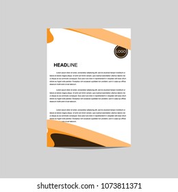 Business letterhead design