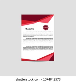 Business letterhead design