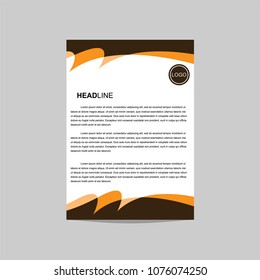 Business letterhead design