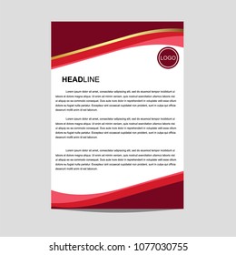 Business letterhead design