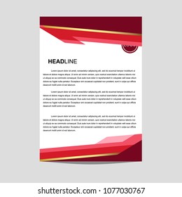 Business letterhead design