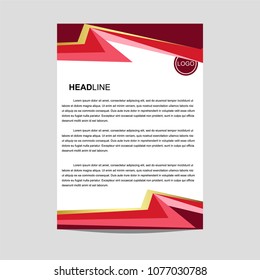 Business letterhead design