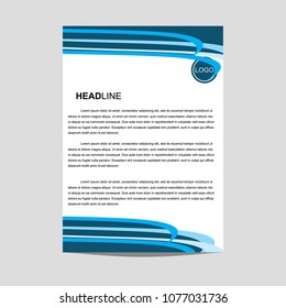 Business letterhead design