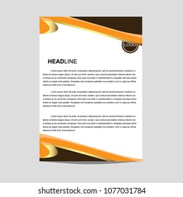 Business letterhead design