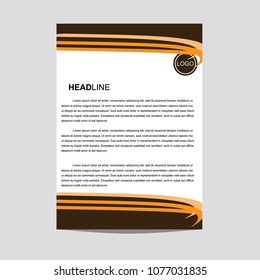 Business letterhead design