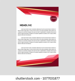 Business letterhead design